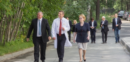 Healthcare Minister's Visit (07.2015)